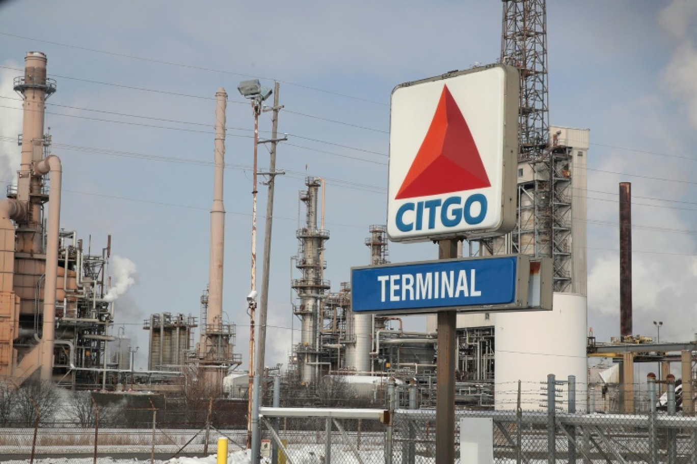 Une raffinerie de Citgo à Lemont, aux Etats-Unis © SCOTT OLSON