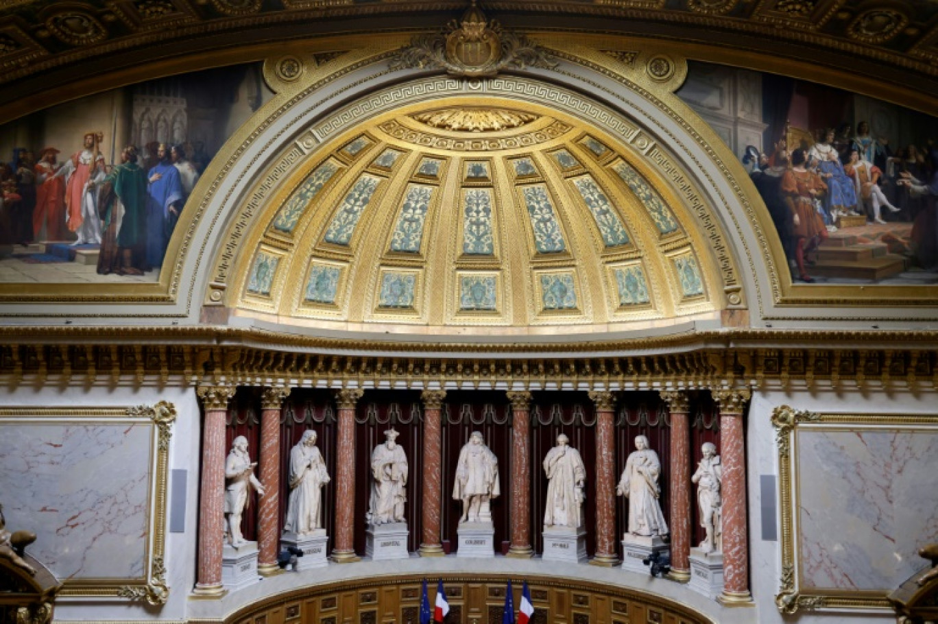 Le Sénat a adopté en première lecture le projet de loi de programmation militaire, en accélérant le cadencement des dépenses les premières années © Ludovic MARIN