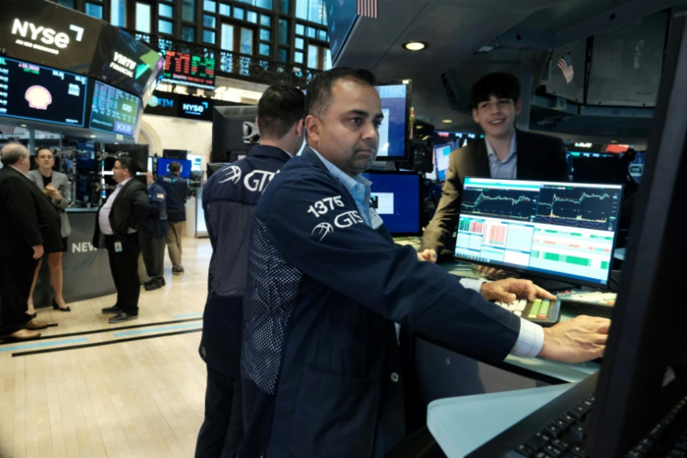 Le parquet du New York Stock Exchange © SPENCER PLATT