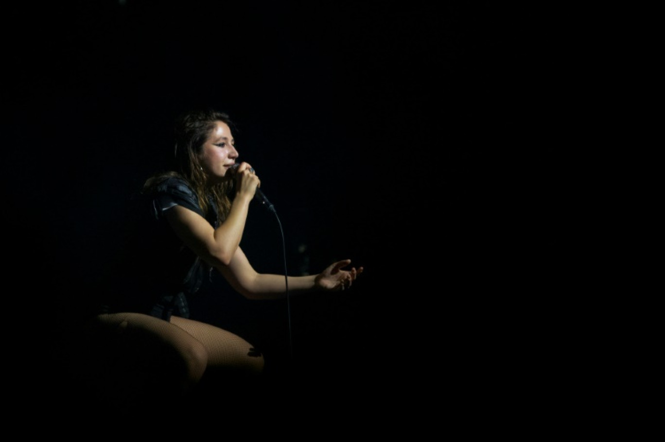 Izia Higelin lors d'un concert au Printemps de Bourges, le 20 avril 2023 © GUILLAUME SOUVANT