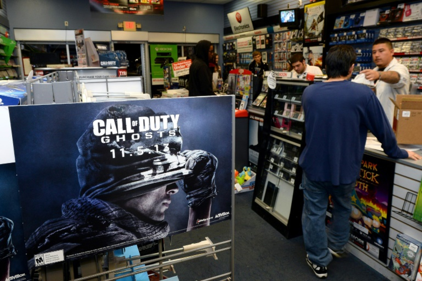 Le célèbre jeu "Call of Duty", objet d'un accord le 16 juillet 2023 entre Microsoft et Sony © Ethan Miller