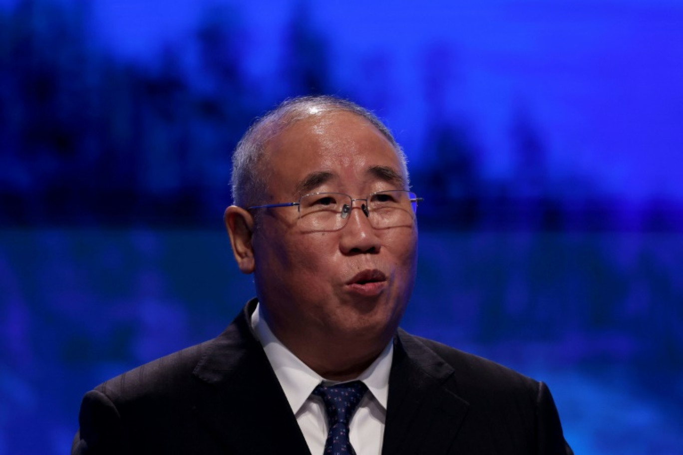 L'émissaire chinois pour le climat Xie Zhenhua, le 8 novembr 2022 à Charm-el-Cheikh © AHMAD GHARABLI