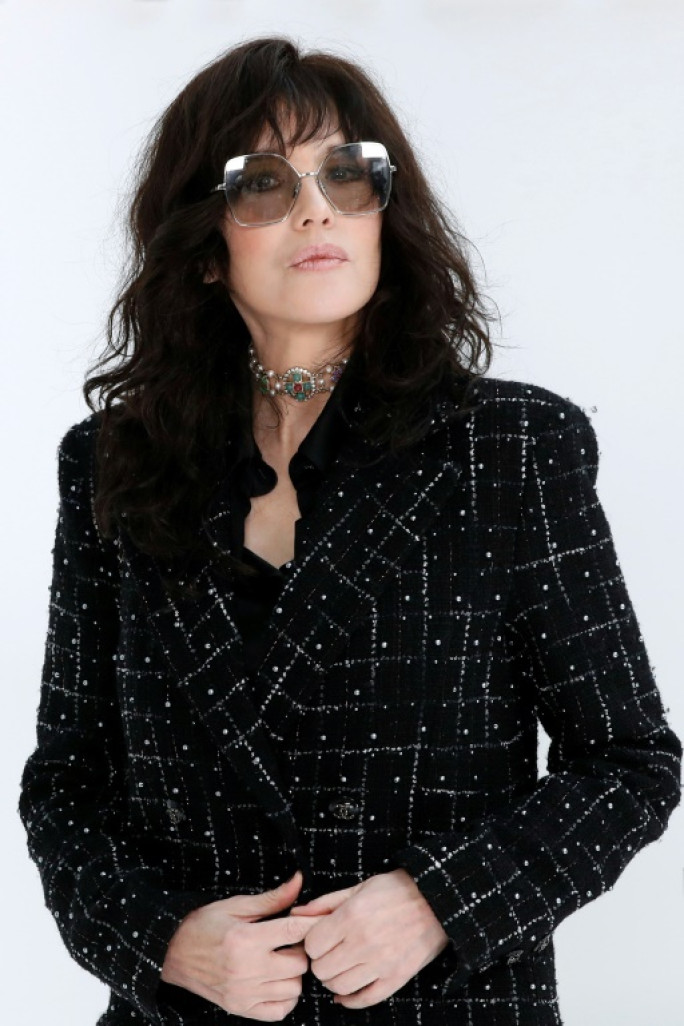 Isabelle Adjani lors d'un défilé de mode de Chanel au Grand Palais, le 3 mars 2020 à Paris © FRANCOIS GUILLOT