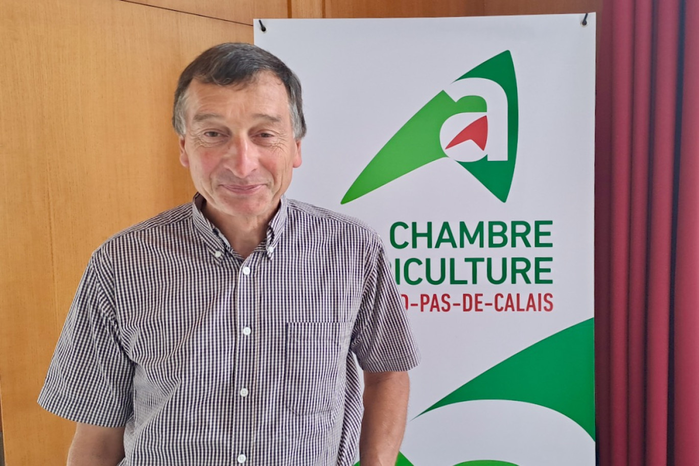 Christian Durlin, président de la Chambre d’agriculture du Nord-Pas-de-Calais. © Aletheia Press/L.Saleur