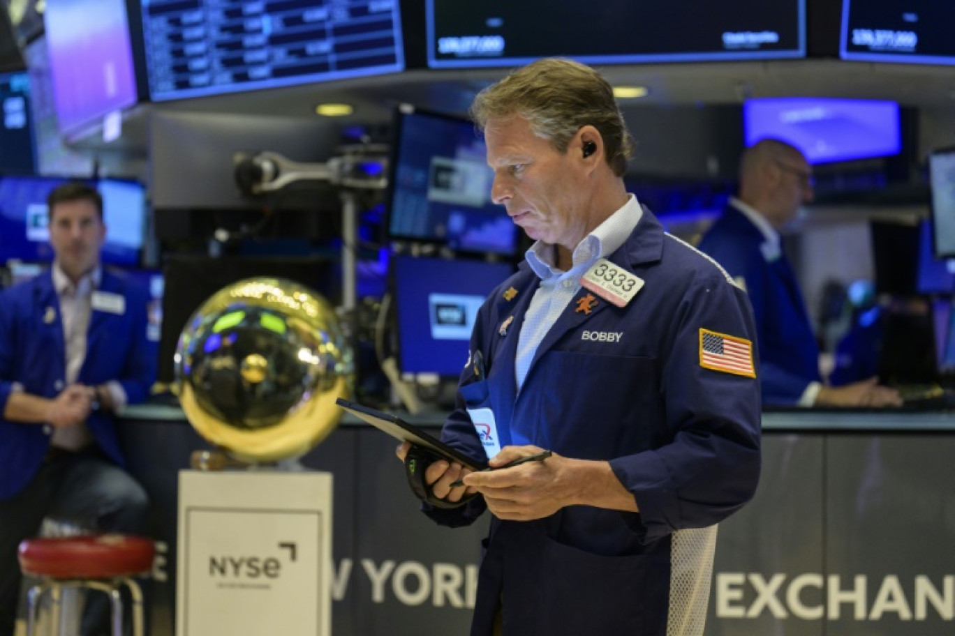 Le parquet du New York Stock Exchange © ANGELA WEISS