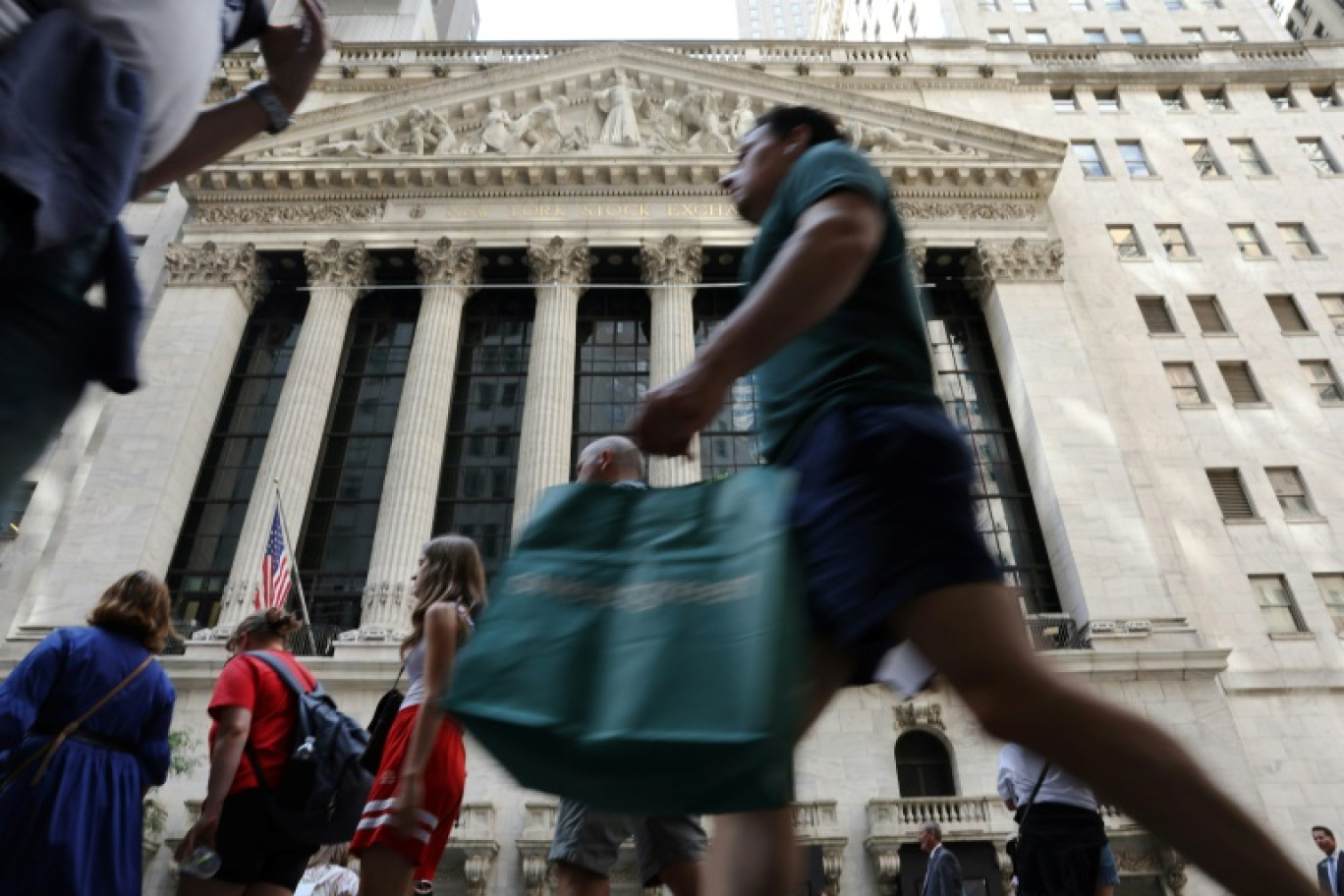 La façade du New York Stock Exchange © SPENCER PLATT