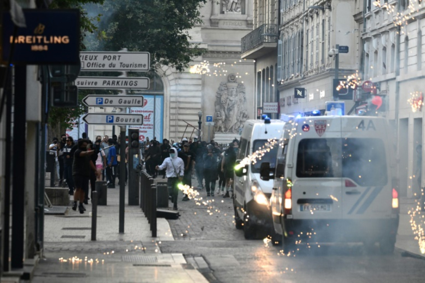 Cinq policiers du Raid ont été placés en garde en vue dans le cadre d'une enquête sur la mort d'un jeune homme de 27 ans en marge des émeutes début juillet à Marseille © CHRISTOPHE SIMON