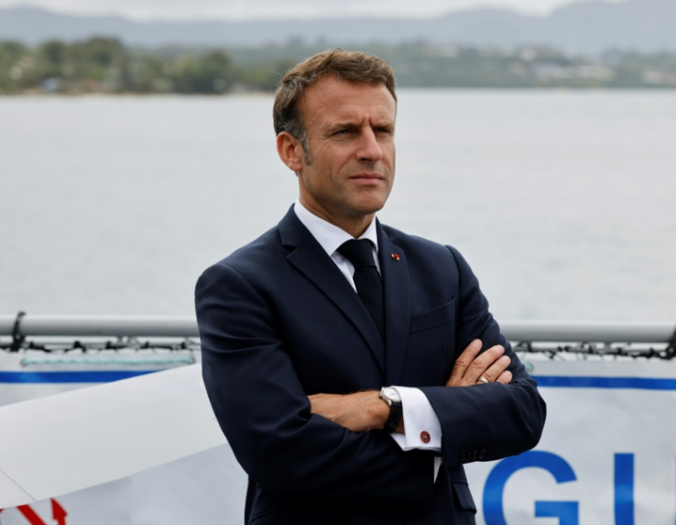 La Première ministre Elisabeth Borne à la sortie de l'Elysée, après un Conseil des ministres, le 21 juillet 2023 à Paris © Bertrand GUAY