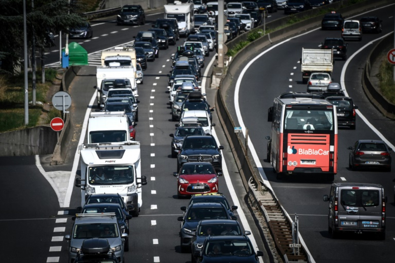 Le trafic s'annonce particulièrement dense dans le sens des retours ce weekend © OLIVIER CHASSIGNOLE