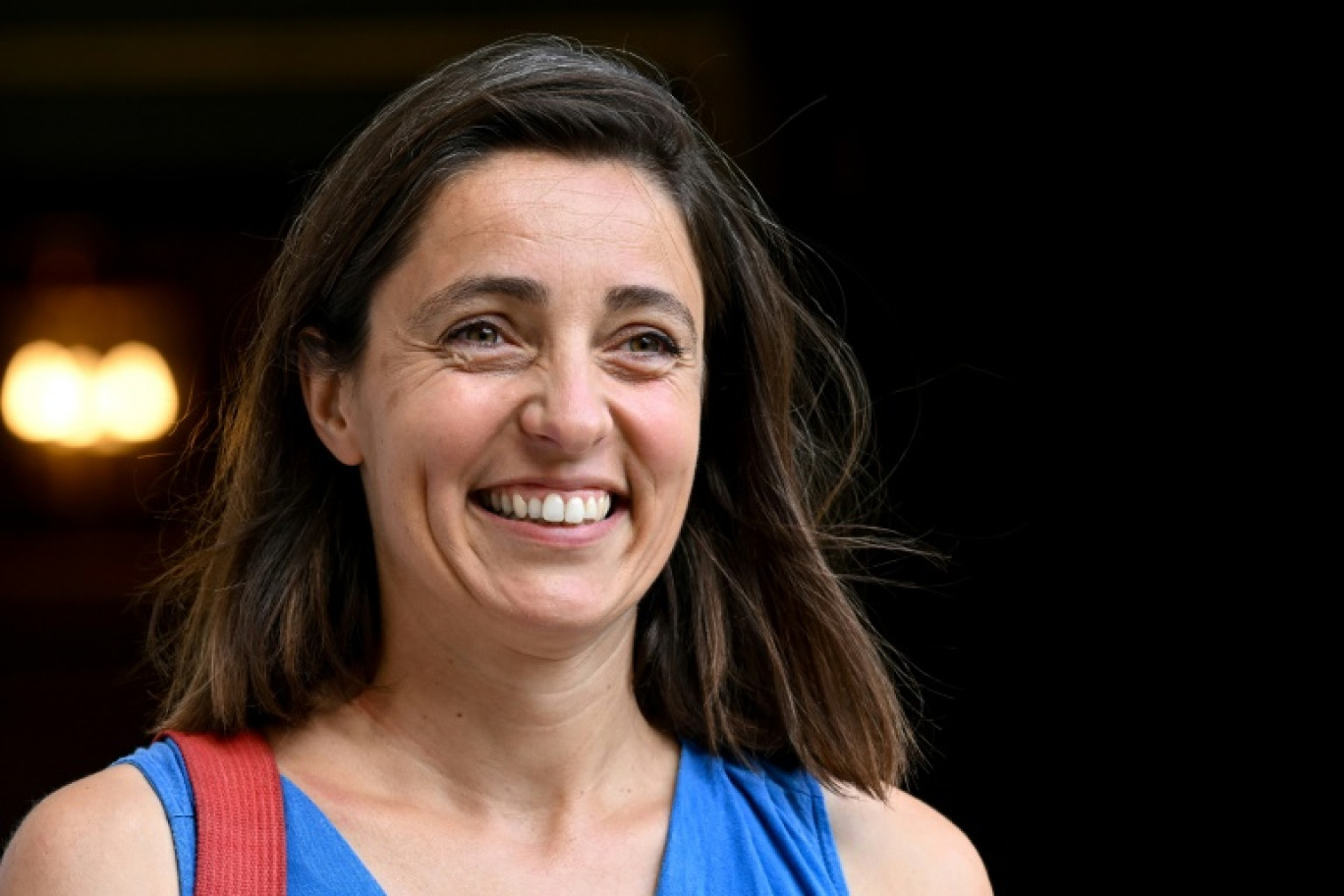 La secrétaire générale de la CGT Sophie Binet, le 12 juillet 2023, à Paris © Bertrand GUAY