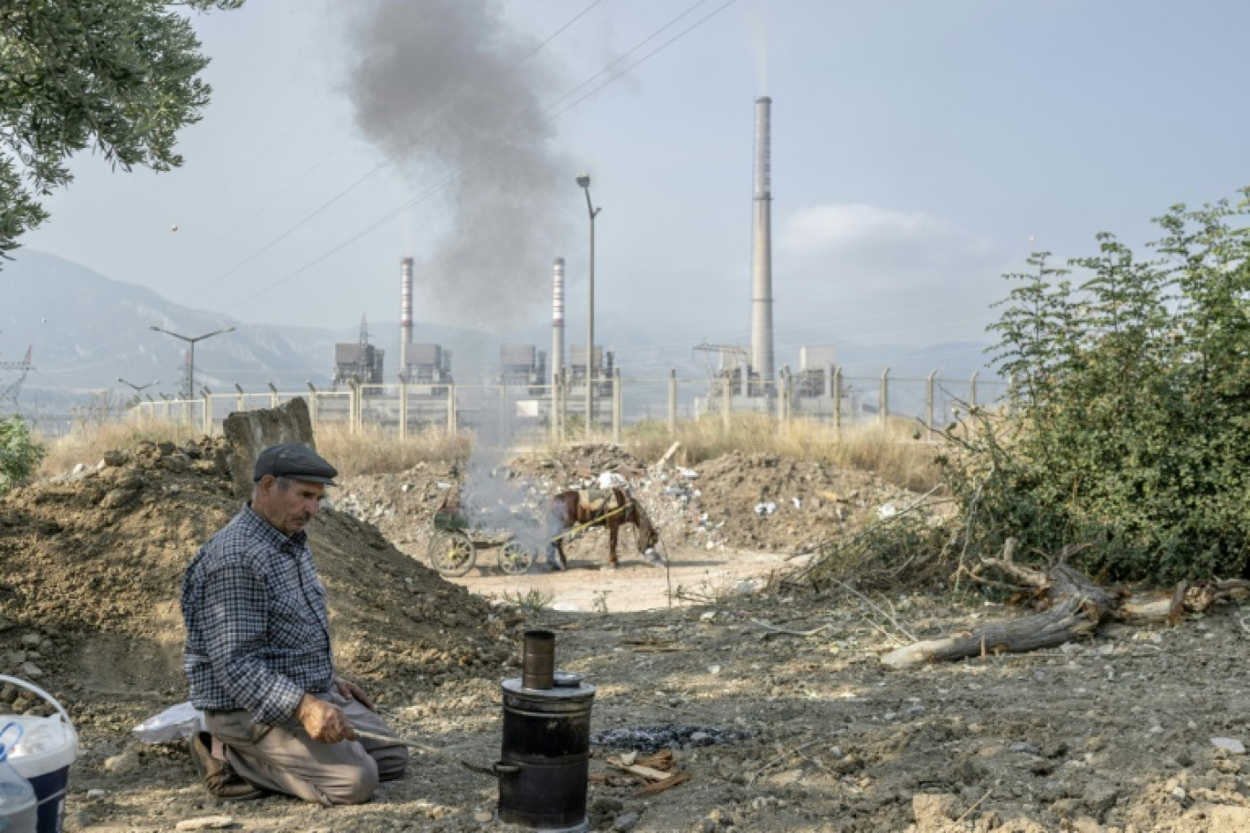 Le développement des mines de charbon en Turquie suscite le débat et entraîne de violentes manifestations © BULENT KILIC