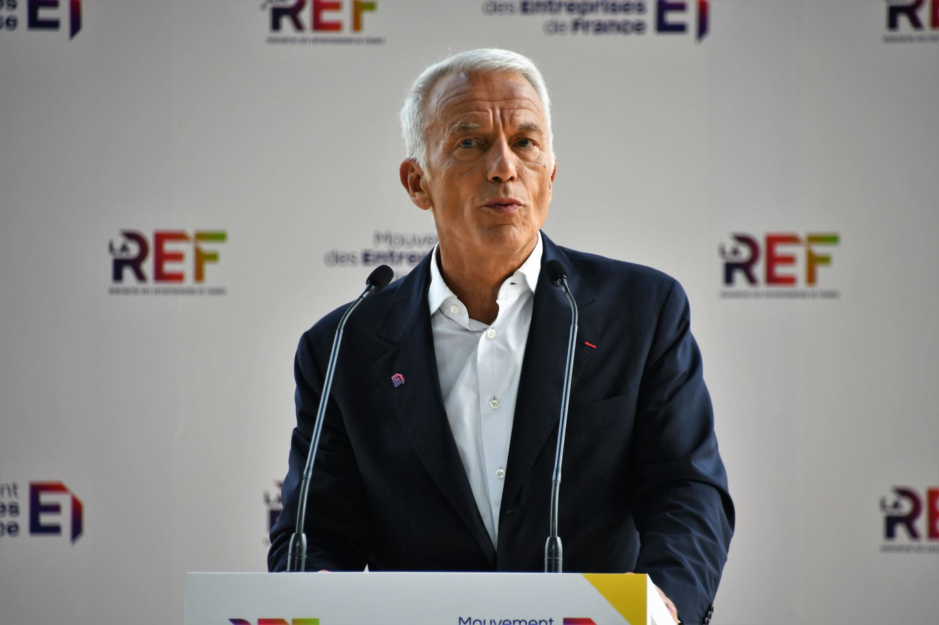 «Nous sommes une force d'entraînement» a martelé le nouveau président du Medef, Patrick Martin.