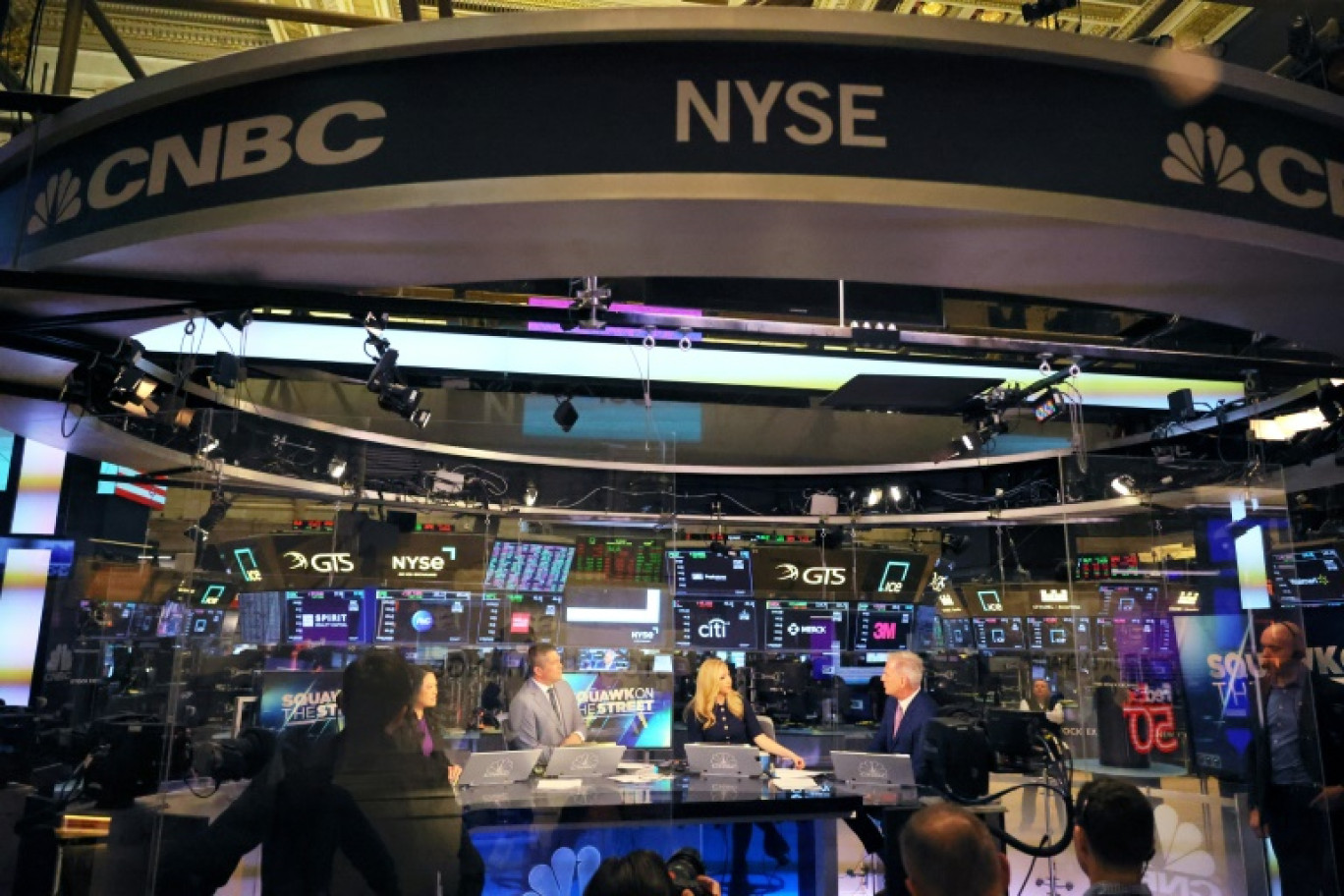 Le parquet du New York Stock Exchange © Michael M. Santiago