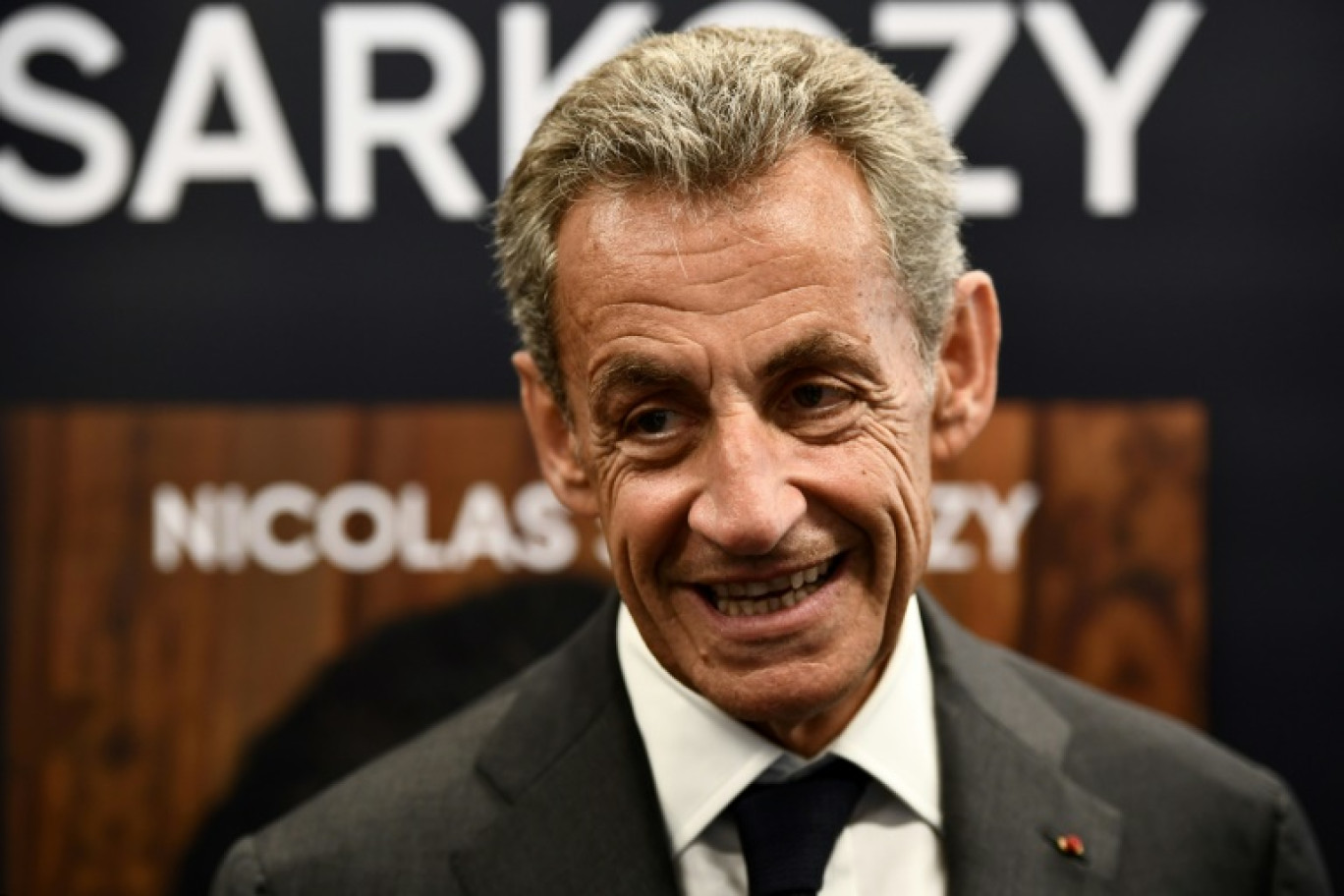 L'ancien président Nicolas Sarkozy, le 25 août 2023 à Arcachon, en Gironde © Christophe ARCHAMBAULT