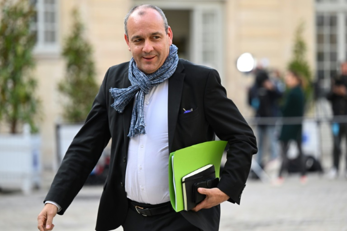 Laurent Berger reçu à l'hôtel Matignon à Paris, le 16 mai 2023 © Bertrand GUAY