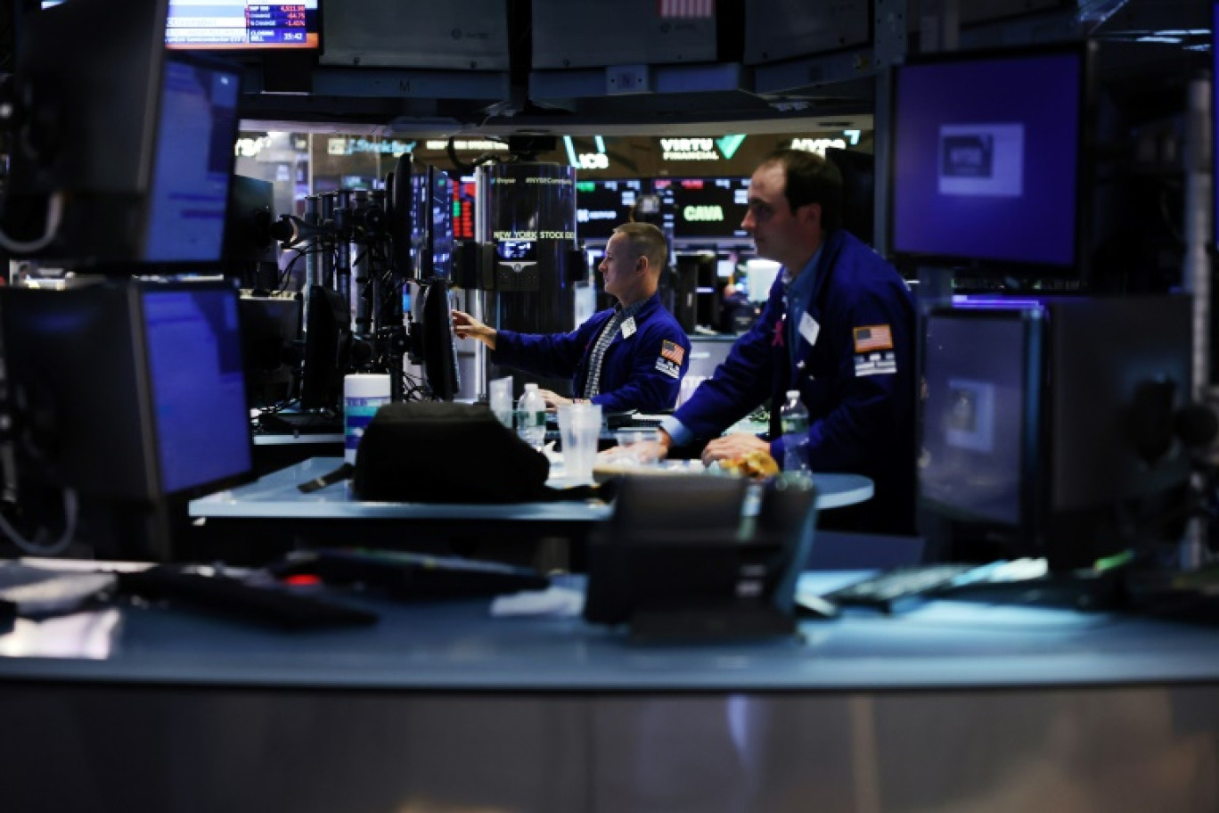 Le parquet du New York Stock Exchange © SPENCER PLATT