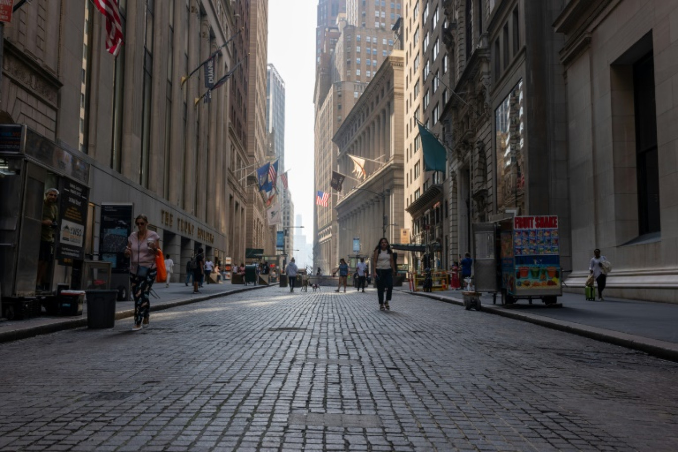 Le quartier de Wall Street, à New York © SPENCER PLATT