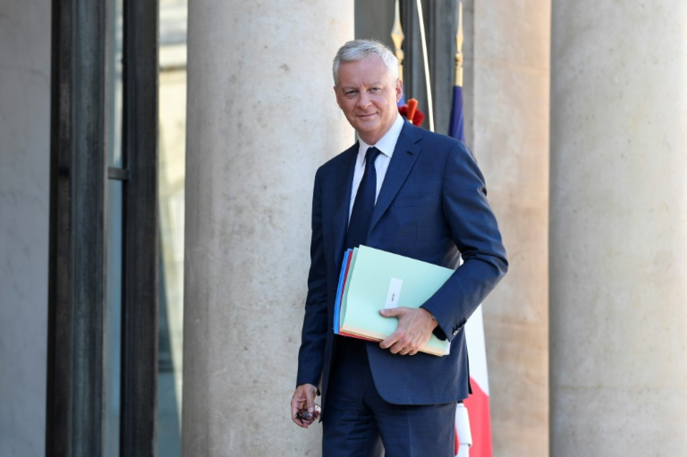 Le ministre de l'Economie et des Finances Bruno Le Maire, le 7 septembre 2023 à Paris © JULIEN DE ROSA