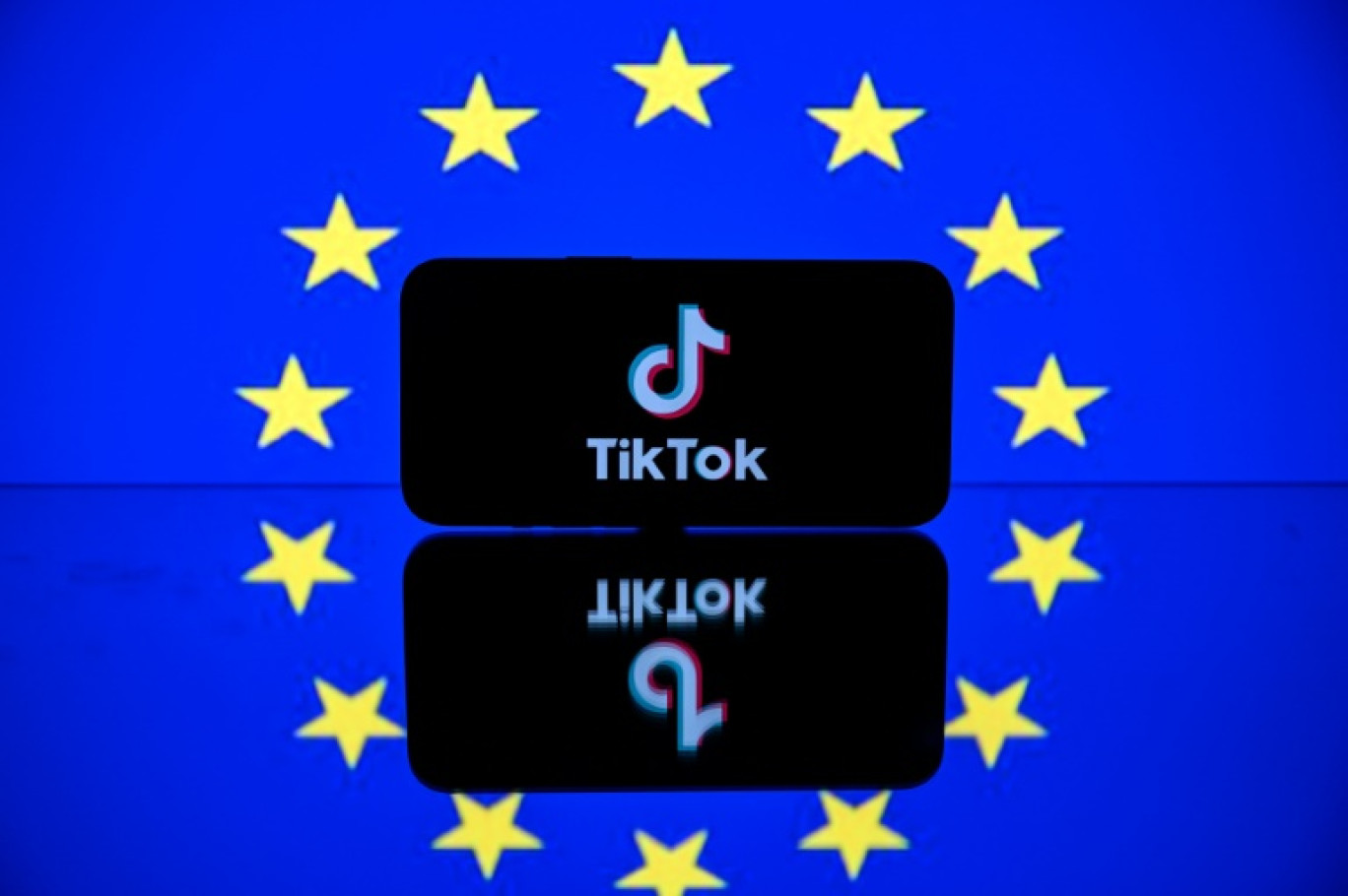 L'Union européenne a infligé 345 millions d'euros d'amende au réseau social TikTok pour avoir enfreint ses règles de protection des données dans le traitement d'informations concernant des mineurs © Lionel BONAVENTURE