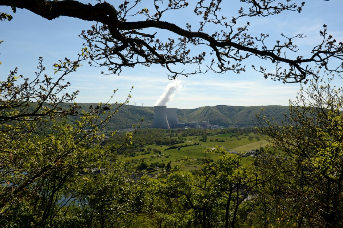 La centrale nucléaire de Chooz (Ardennes), le 10 mai 2017 © FRANCOIS LO PRESTI