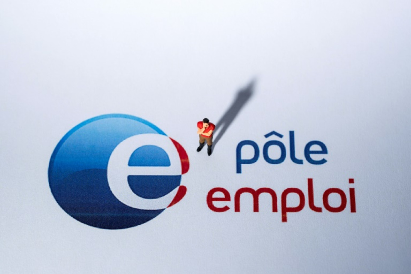 Photo du logo de "Pôle emploi" © JOEL SAGET