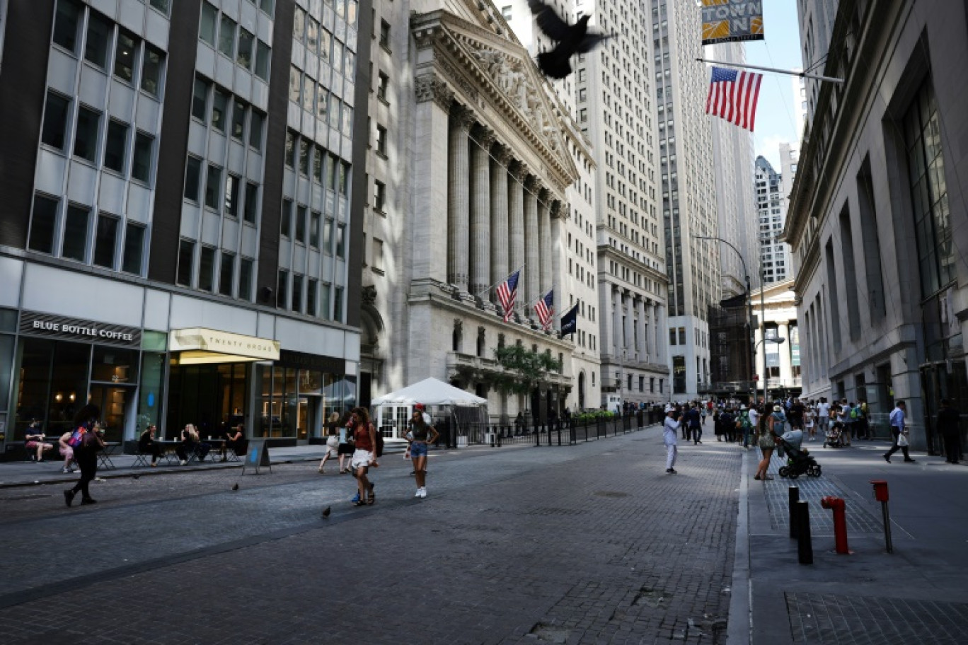 La façade du New York Stock Exchange © SPENCER PLATT