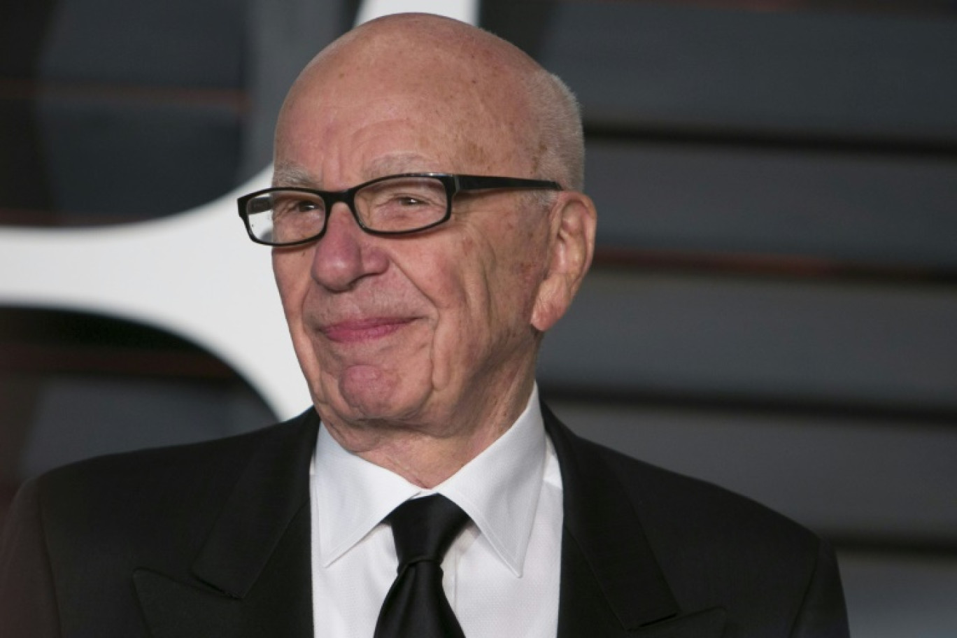 Rupert Murdoch à la fête des Oscars du magazine Vanity Fair, à Beverly Hills en Californie, le 22 février 2015 © ADRIAN SANCHEZ-GONZALEZ