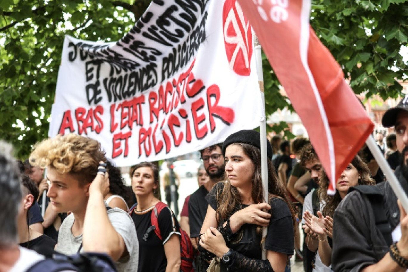 Manifestation le 5 juillet 2023 à Toulouse contre le racisme et les violences policières © Charly TRIBALLEAU