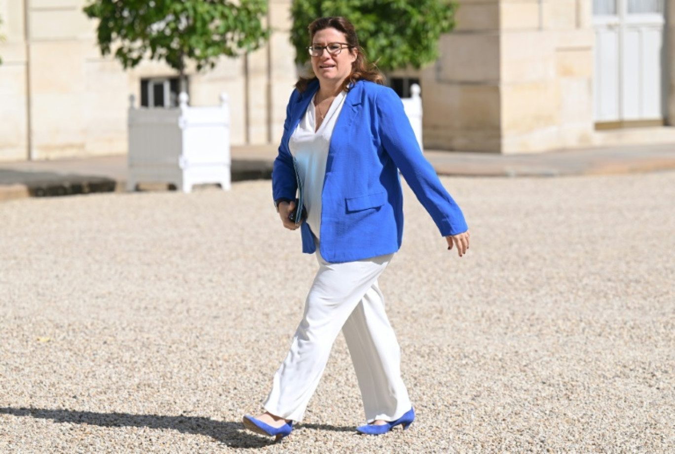 La secrétaire d'Etat à la Citoyenneté Sonia Backès le 21 juillet 2023 à Paris © Bertrand GUAY