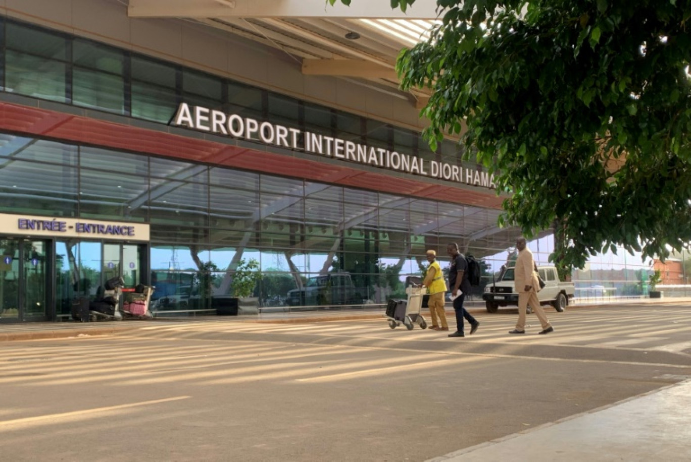 L'aéroport international Diori Hamani à Niamey, le 22 septembre 2023 au Niger © -