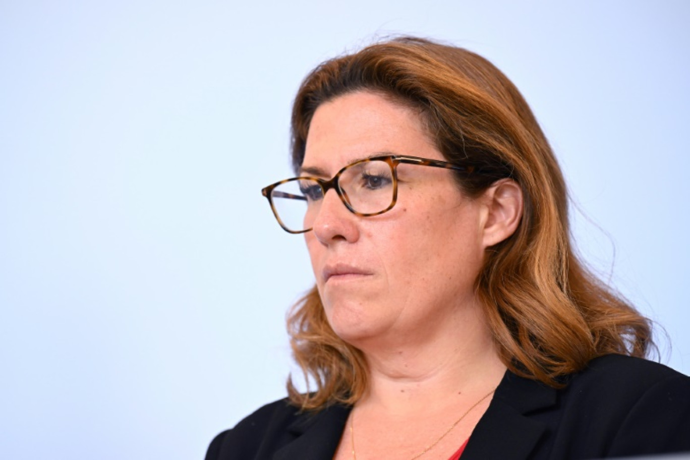 La secrétaire d'Etat à la Citoyenneté Sonia Backès, le 12 juillet 2023 à Paris © Bertrand GUAY