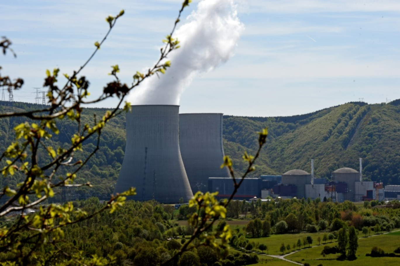 La centrale de Chooz (Ardennes), le 10 mai 2017 © FRANCOIS LO PRESTI