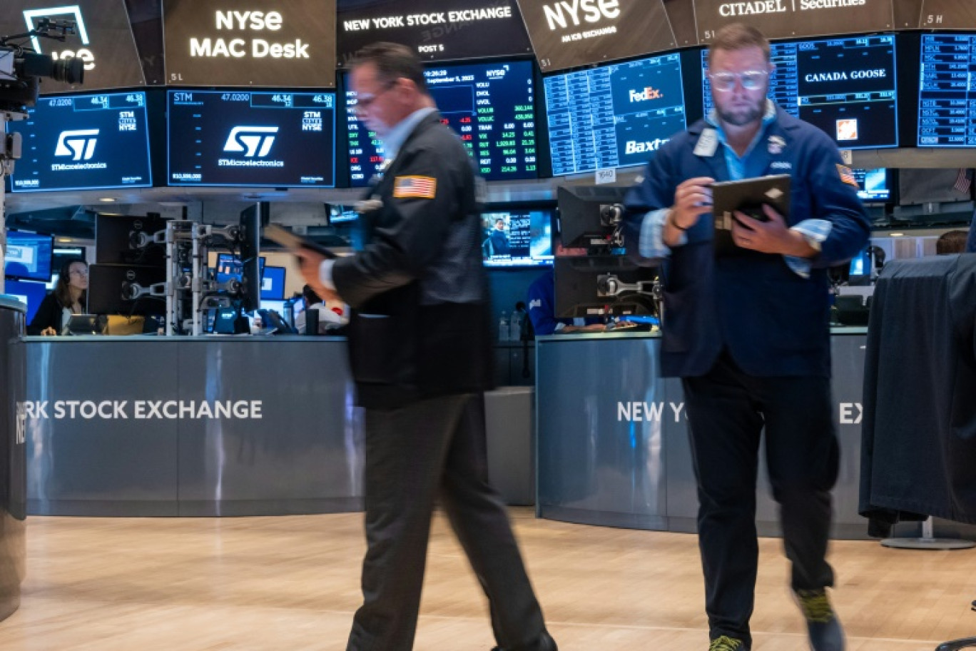 Le parquet du New York Stock Exchange © SPENCER PLATT