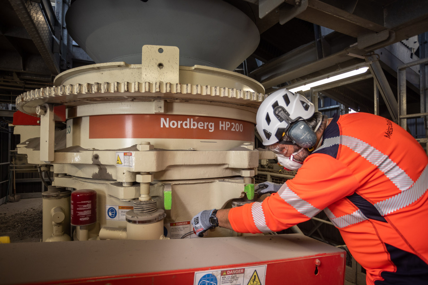 Metso, leader de la fabrication des engins d’exploitation des carrières, ouvre les portes de son usine de Mâcon. (@Metso)