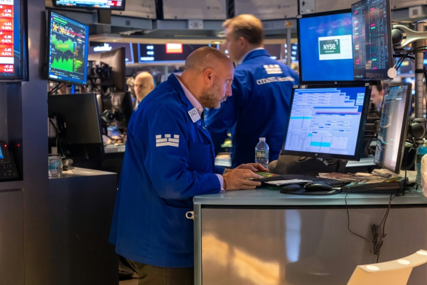 Le parquet du New York Stock Exchange © SPENCER PLATT