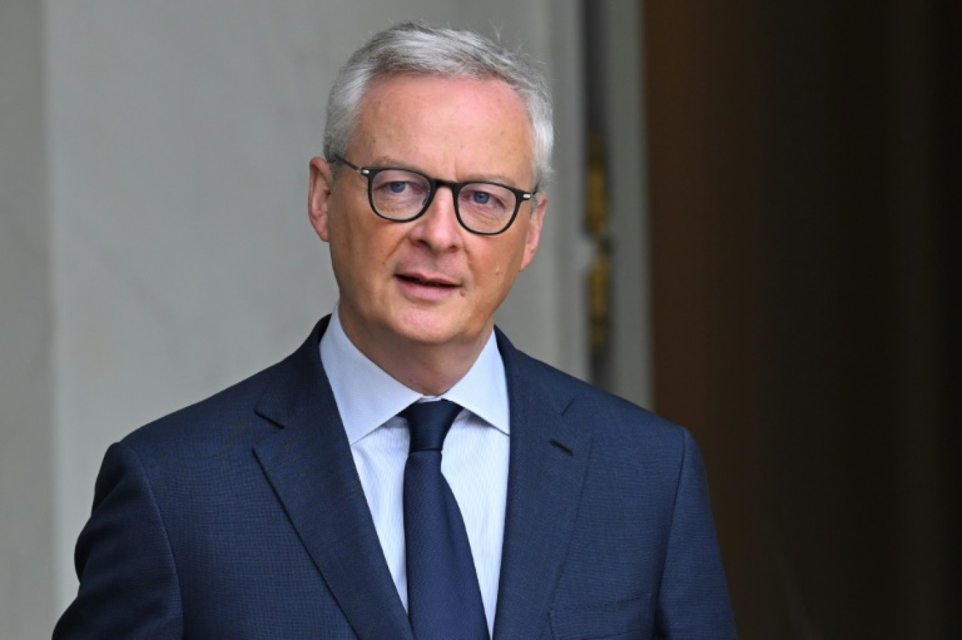 Le ministre de l'Economie Bruno Le Maire, à l'Elysée le 4 octobre 2023 © Bertrand GUAY