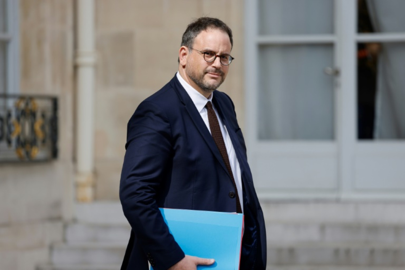 Le ministre de la Santé Aurélien Rousseau à l'Elysée, le 30 août 2023 © Ludovic MARIN