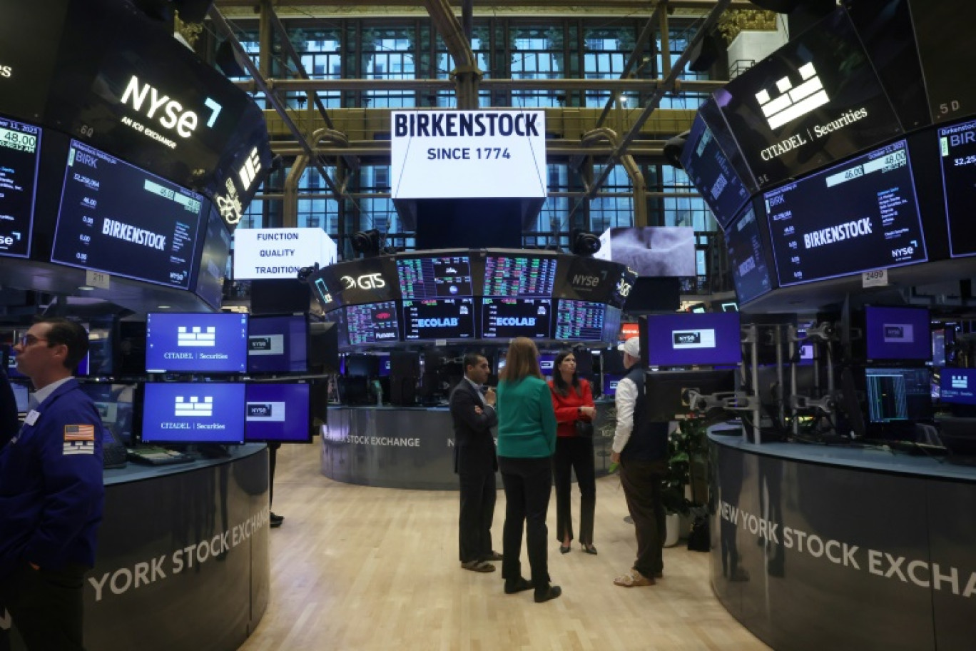 Le parquet du New York Stock Exchange © SPENCER PLATT