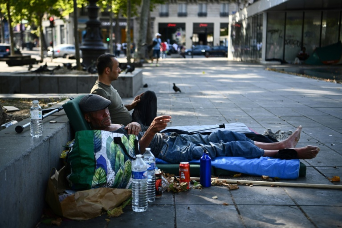 Au moins 624 personnes vivant dans la rue ou en structures d'hébergement provisoire sont décédées en 2022 © Christophe ARCHAMBAULT