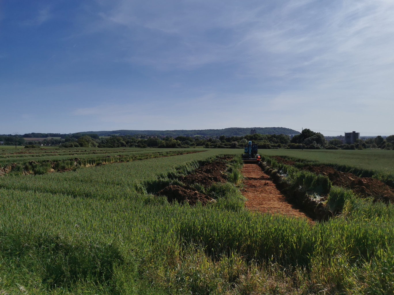 L'étape des diagnostics préventifs programmée d’ici 2025 sur environ 290 hectares de parcelles a commencé. (c)SCSNE