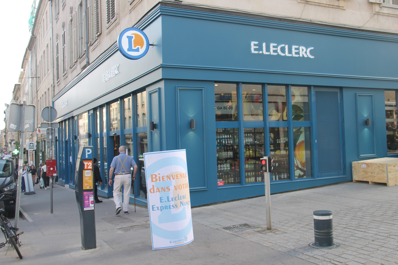 Édouard Leclerc au cœur de Nancy