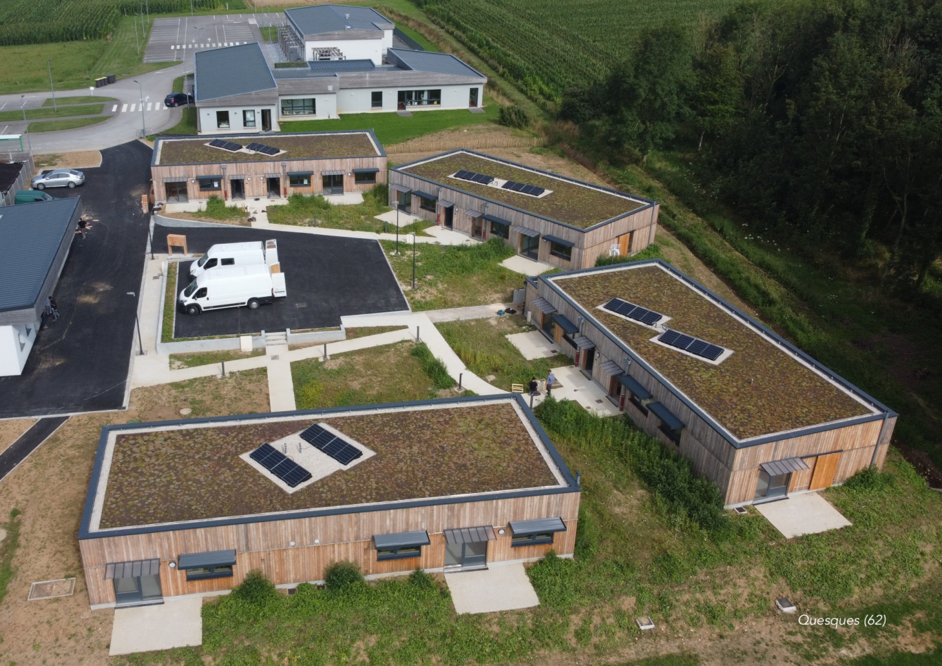 La Foncière Chênelet utilise des matériaux biosourcés pour la confection de ses logements. © Foncière Chênelet