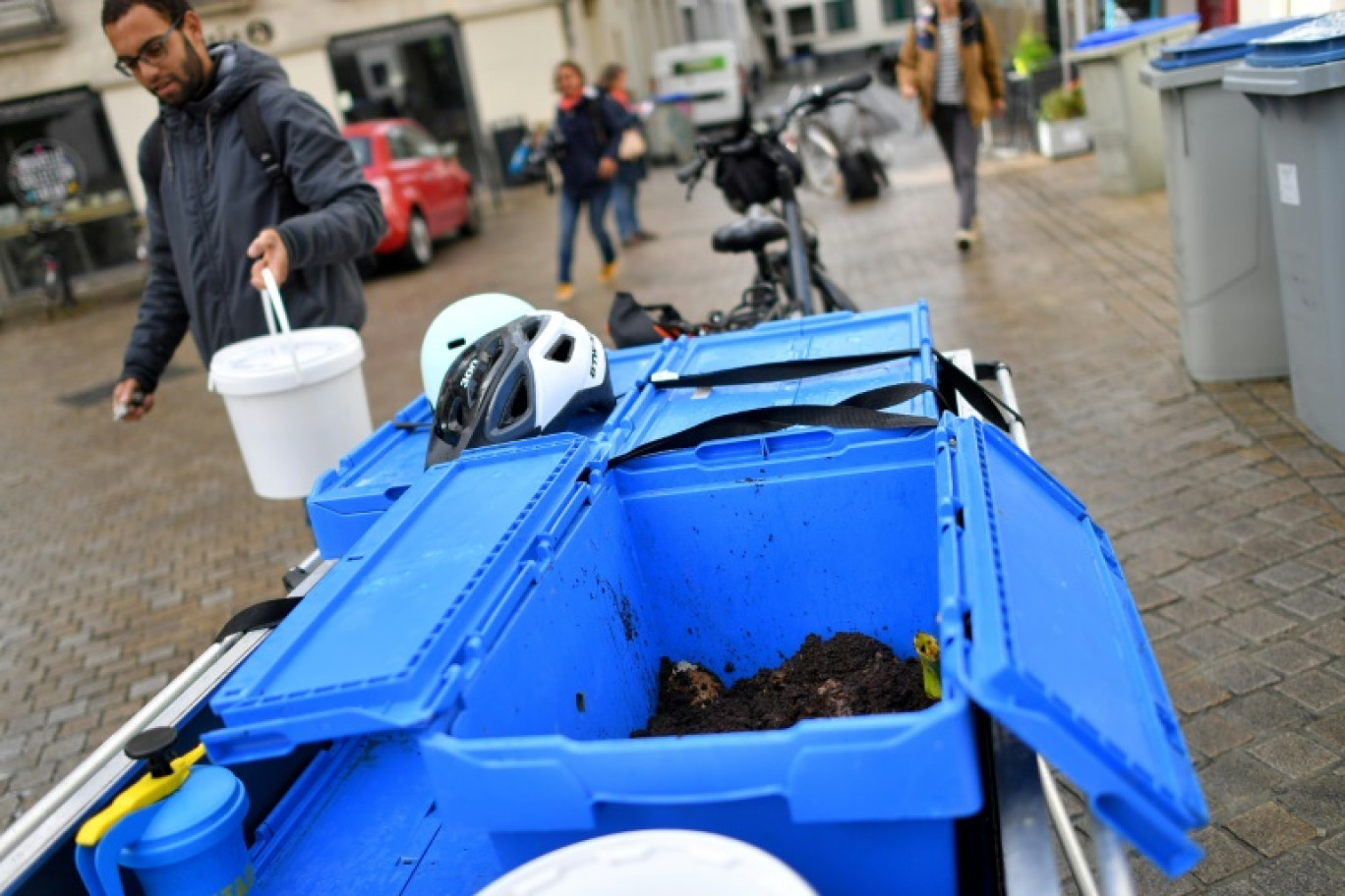 Épluchures, restes de cuisine: le tri des biodéchets va devoir se généraliser en France à partir de janvier © LOIC VENANCE