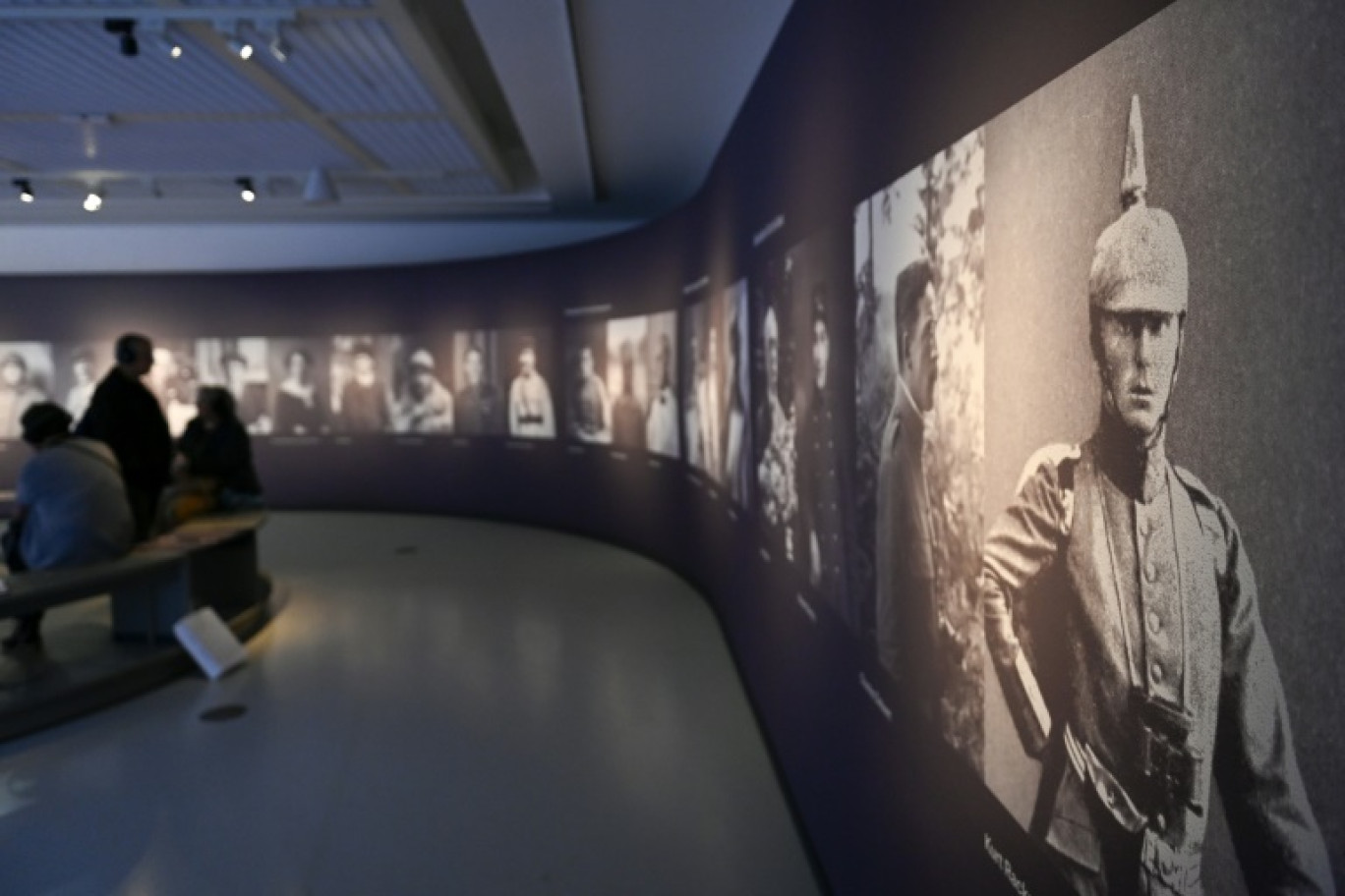 L'exposition "Destins de Verdun" au Mémorial de Verdun à Fleury-devant-Douaumont, dans la Meuse, le 26 octobre 2023 © Jean-Christophe VERHAEGEN