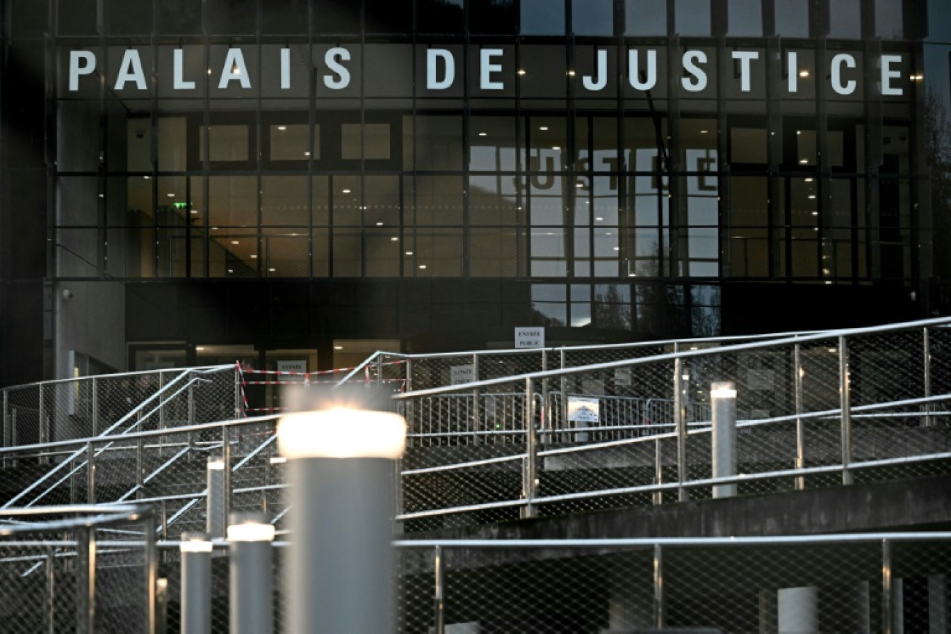 Le palais de justice de Foix, en Ariège, le 17 novembre 2023 © Lionel BONAVENTURE