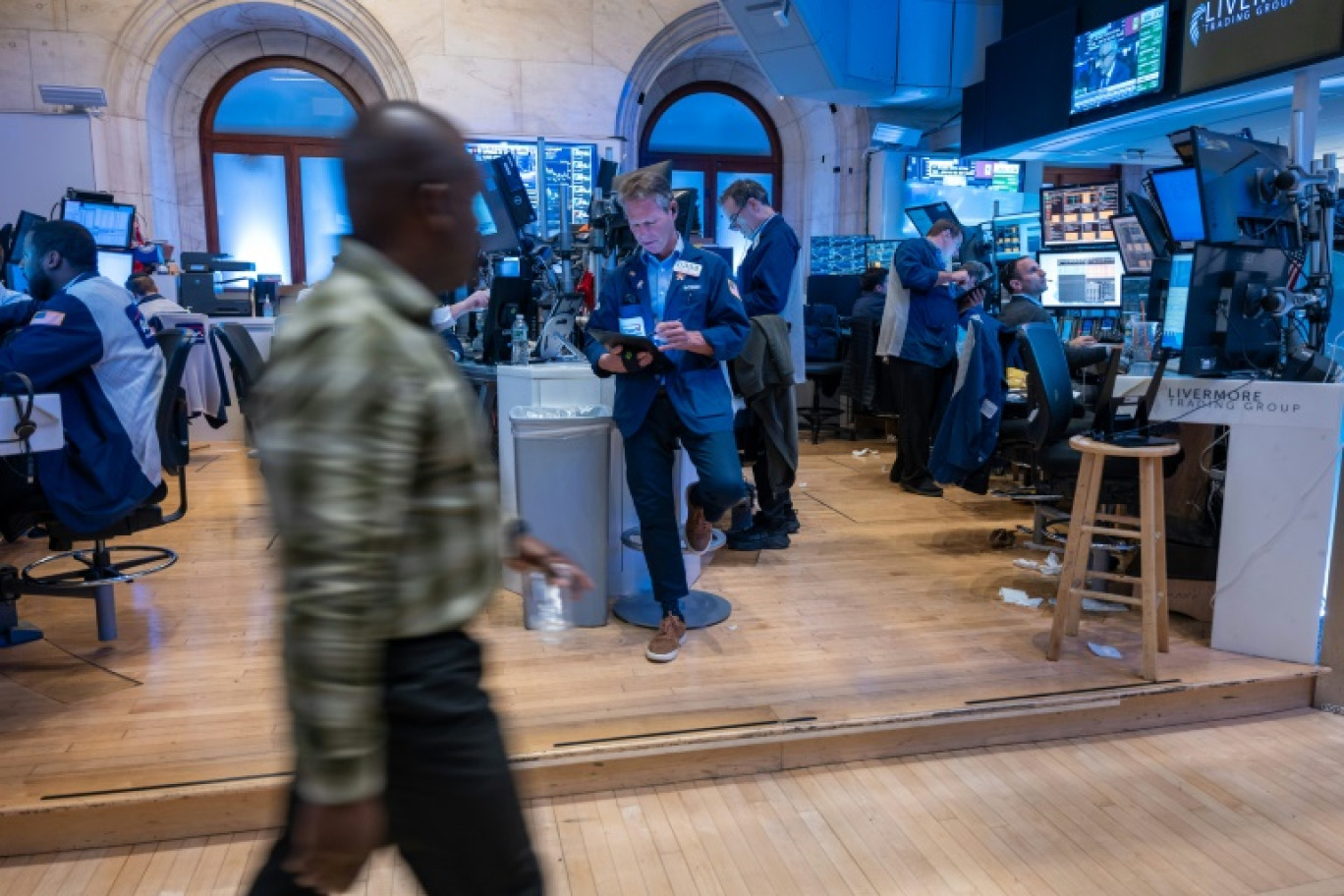 Le parquet du New York Stock Exchange © SPENCER PLATT