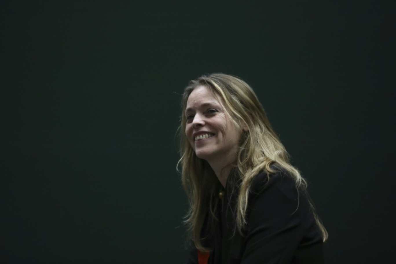 La scientifique Anne Canteaut, lauréate du prix Jolit-Curie, sur cette photo prise par Margot L'Hermite et transmise à l'AFP le 24 novembre 2023 © Margot L'HERMITE