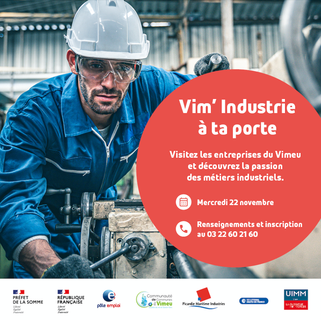 Rendez-vous le 22 novembre pour Vim'Industrie à ta porte