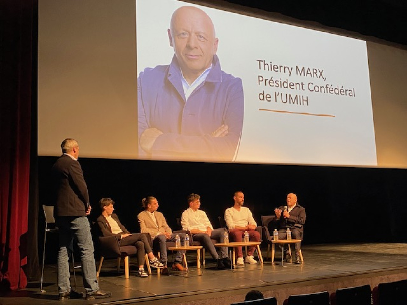 Thierry Marx a fait preuve de bienveillante et de pédagogie.