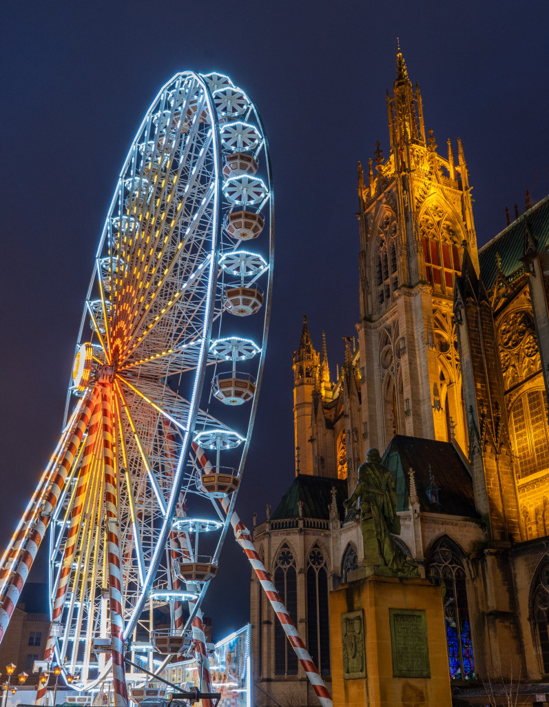 © Grande roue place d’Armes J.F. Blondel Inspire Metz.